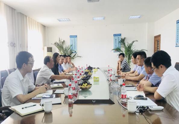 中信銀行常州分行蒞臨江蘇國(guó)強(qiáng)集團(tuán)洽談合作