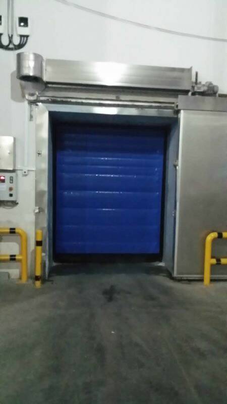 益客集團(tuán)冷庫(kù)門(mén)案例 - 中出網(wǎng)-智能出入口與停車充電門(mén)戶