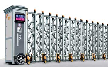 不銹鋼伸縮門-精鋼捷龍666