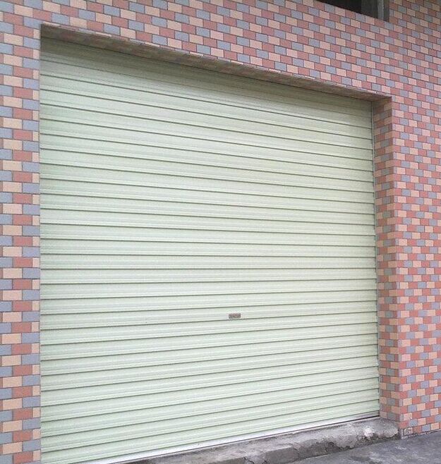 普通彩板無聲電動(dòng)卷簾門