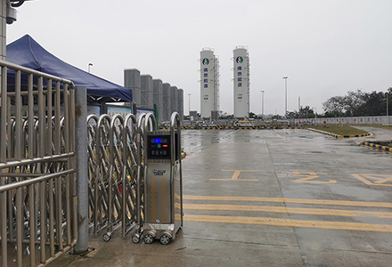 英龍智能伸縮門-中美319進(jìn)駐佛燃能源集團(tuán)股份有限公司