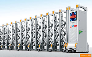 不銹鋼伸縮門 - 世紀雄鷹15118不銹鋼伸縮門