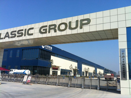 同濟大學研究生實踐基地伸縮門工程案例 - 中出網-智能出入口與停車充電門戶