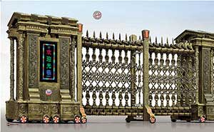 鋁合金伸縮門 - 龍騰盛世999-A3鋁合金伸縮門