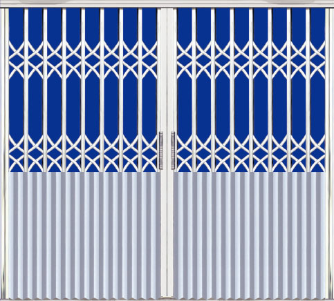 A12半封閉型拉閘門