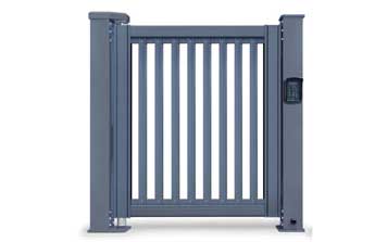 人行通道快速平開門【150柱】K2-A1（深灰）