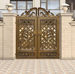 庭院門-祥云瑞氣