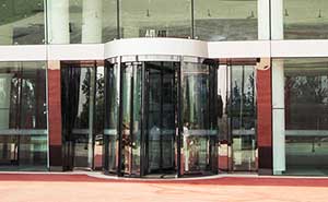 北京汽車研究院旋轉門案例