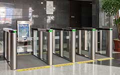 中石油太陽宮辦公樓旋轉門案例