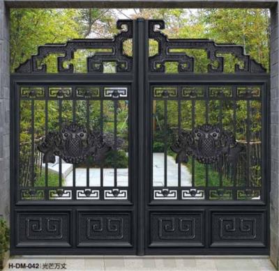 其他 - 別墅大門豪華鋁藝庭院門H-DM-042