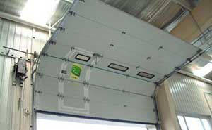 宜昌某廠電動車庫門案例