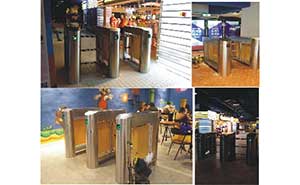 南寧夢(mèng)之島兒童城通道閘案例 - 中出網(wǎng)-智能出入口與停車充電門戶