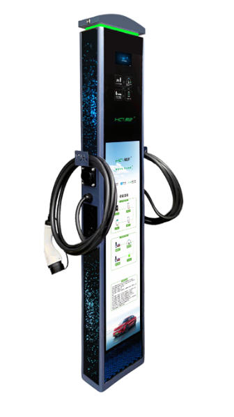 14KW落地式雙槍交流充電樁