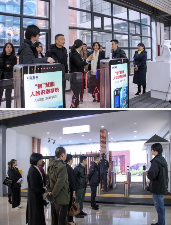 江西省通信學(xué)會領(lǐng)導(dǎo)一行認真細致了解產(chǎn)品的特性、優(yōu)勢及應(yīng)用場景