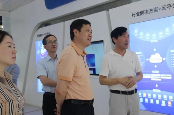 合作洽談｜建設(shè)銀行江西省分行副行長(zhǎng)彭家彬一行到訪(fǎng)百勝智能