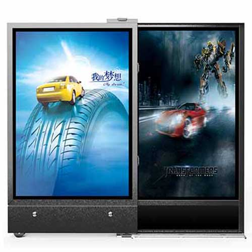 人行通道無(wú)軌平移廣告門(mén)