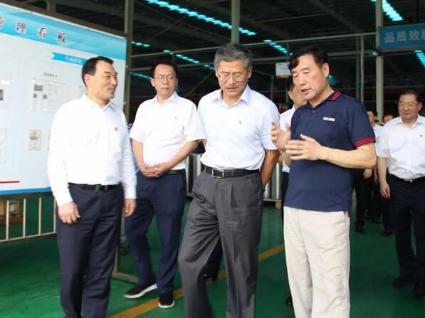 省紀(jì)委書記馬森述關(guān)切百勝企業(yè)經(jīng)營(yíng)情況，聽取企業(yè)訴求