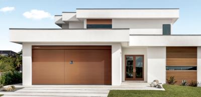 整板無軌上升車庫門