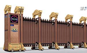 鋁合金伸縮門(mén) - 歐雷斯盾A614鋁合金伸縮門(mén)