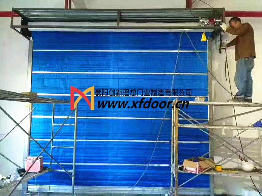 孝感市嘉航酒店特級無機(jī)布防火卷簾門案例 - 中出網(wǎng)-智能出入口與停車充電門戶