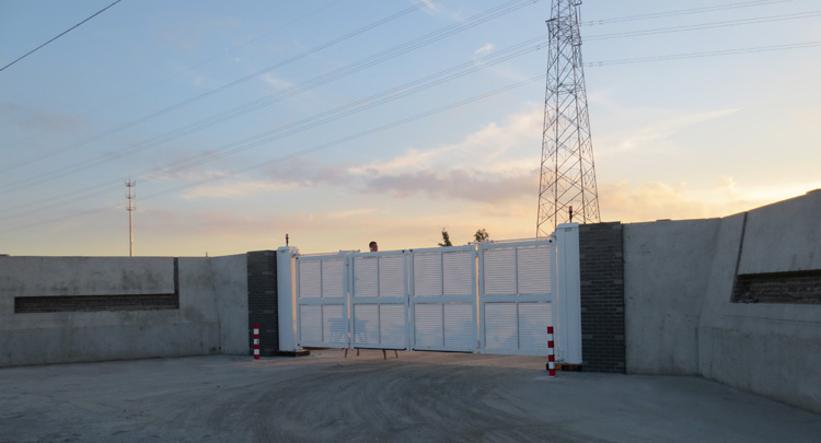 感恩鹽城西大豐劉莊自來(lái)水廠選擇了南北德信懸浮門