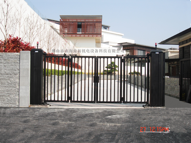 南北德信懸浮門(mén)順利進(jìn)駐廣州山頂別墅