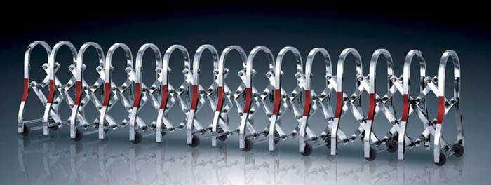 NB-608不銹鋼伸縮門