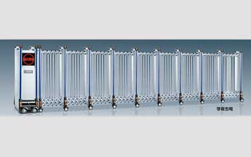 鋁合金伸縮門(mén) - 學(xué)府五號(hào)鋁合金伸縮門(mén)