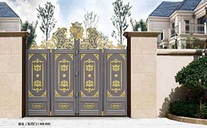 鋁藝大門 - 雅泰（折疊門）NB-980