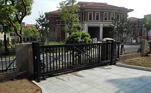 馬鞍山私人別墅無軌懸浮門工程案例