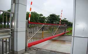 廈門惠爾康食品有限公司智能無軌懸浮門工程案例