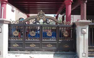 三亞金雞嶺鳳凰水城紅樹灣鋁藝平移 - 中出網(wǎng)-智能出入口與停車充電門戶