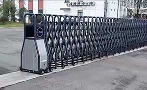 張家港歐思瑞機械智能安全伸縮平移門工程案例 - 中出網-智能出入口與停車充電門戶