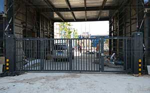 北京昊天盛世偉業(yè)智能懸折門案例