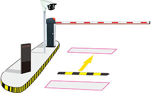 車牌識別系統(tǒng) - 立柱式1車牌識別系統(tǒng)