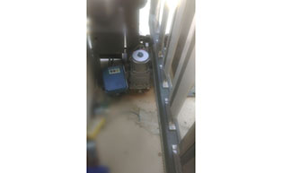 百勝平移門機(jī)成功安裝于北海某食品廠