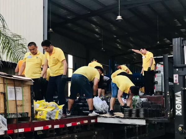 安麟向高溫下奮戰(zhàn)在一線的員工致敬！