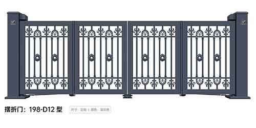 其他 - 擺折門198-D12型