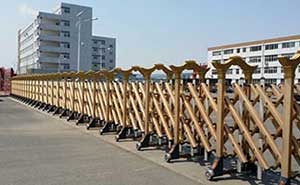 遼寧撫順石油機(jī)械有限責(zé)任公司伸縮門工程案例