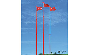 旗桿 - 鋁合金電動旗桿Q800-R