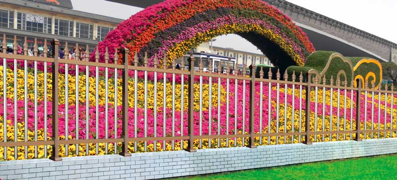 護欄 01（紅古銅色）