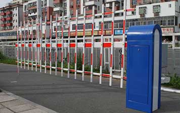 圓弧機箱柵欄道閘