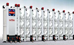 現(xiàn)代七號(hào)鋁合金伸縮門(mén)