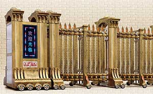 羅馬之輝三號(hào)鋁合金伸縮門(mén)