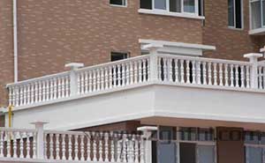 北京首開萬科臺湖新城護欄案例