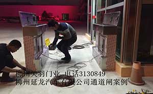 延龍汽車有限公司通道閘案例