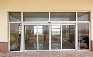 河口油區(qū)辦自動門案例