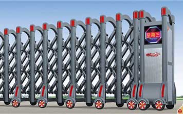 盛世中華-A5鋁合金電動(dòng)伸縮門