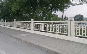 石排生態(tài)園欄桿圍墻護(hù)欄案例