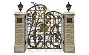 復(fù)古庭院門